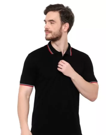 cotton-collar-t-shirts-with-tipping